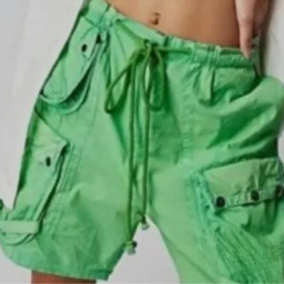 NWT ~ Free People Moon Bay Parachute Shorts - Picture 3 of 3